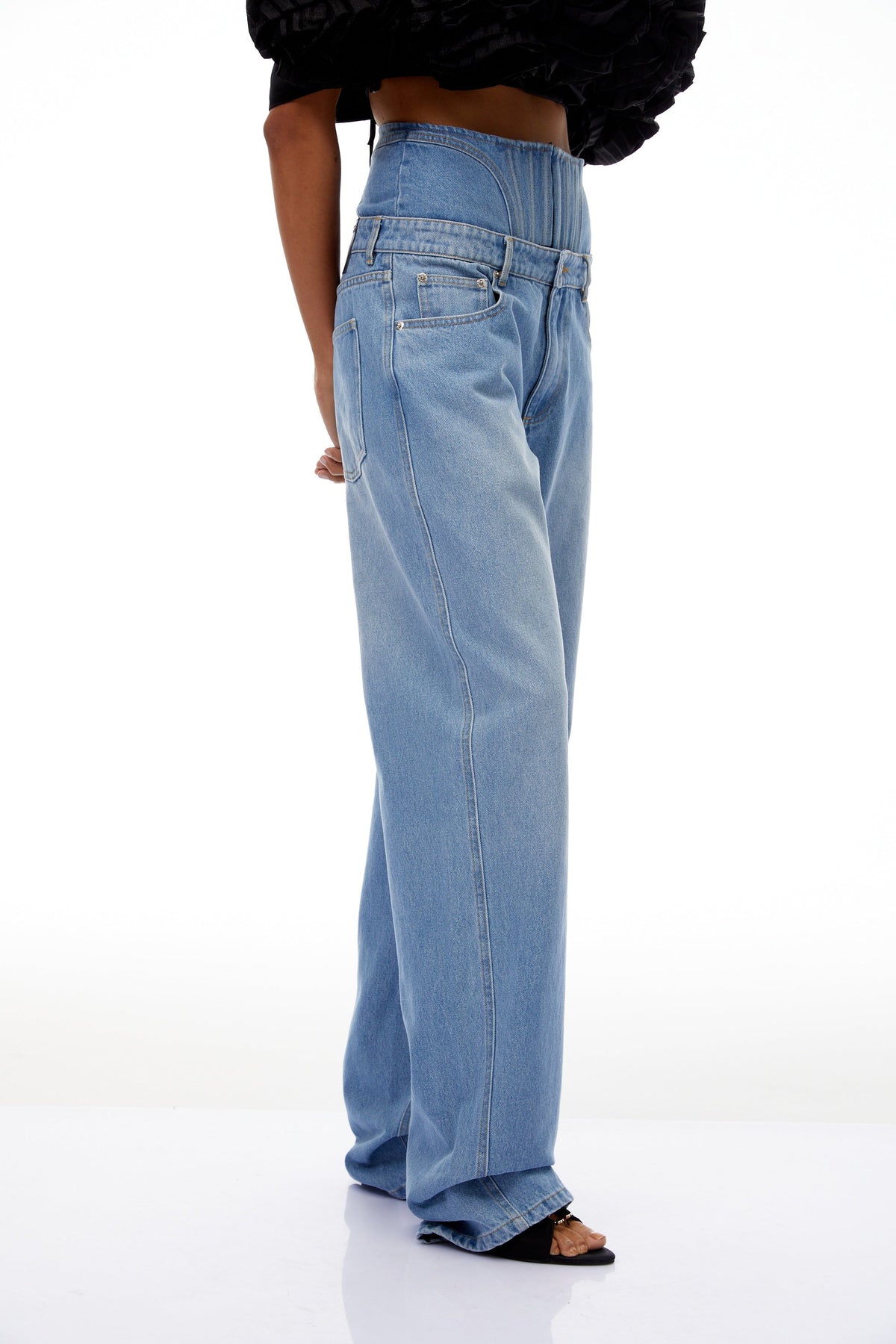 The Periwinkle Corset Jeans