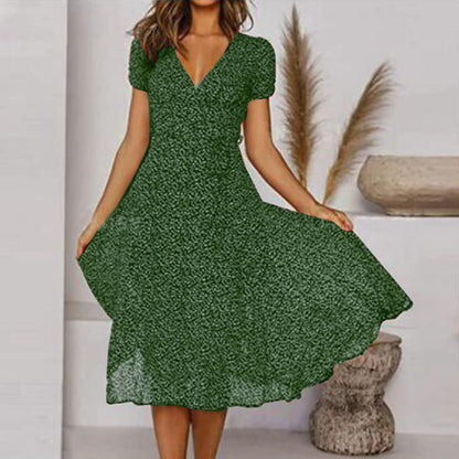 Nicole V Neck Dress