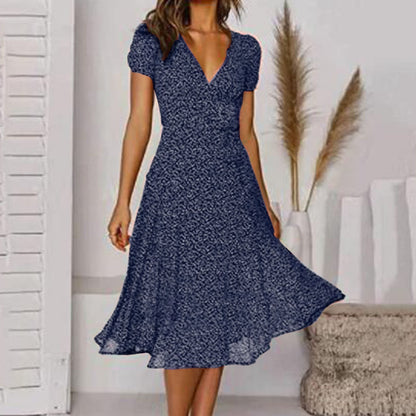 Nicole V Neck Dress
