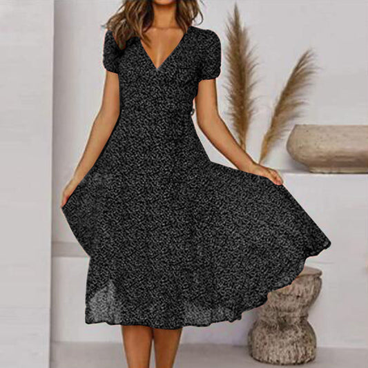 Nicole V Neck Dress