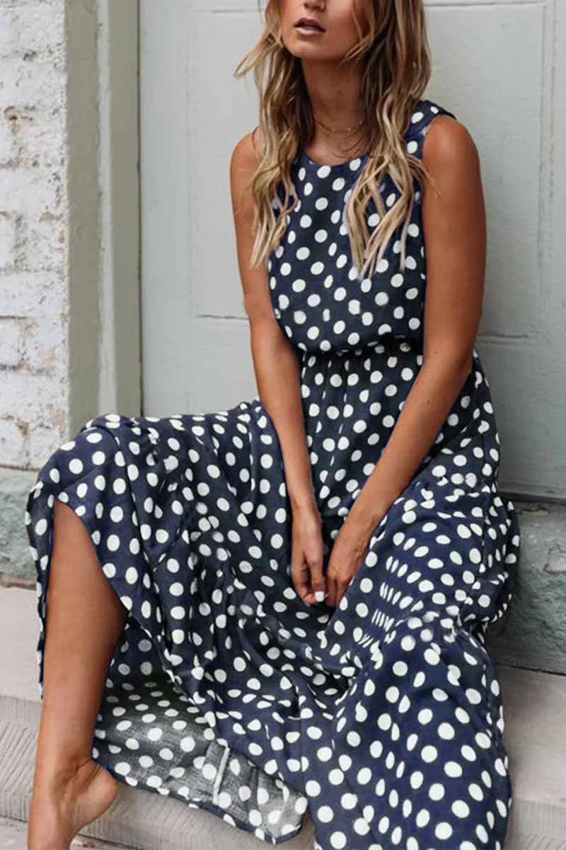 Patricia Retro Dress Polka Dot