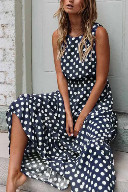 Patricia Retro Dress Polka Dot