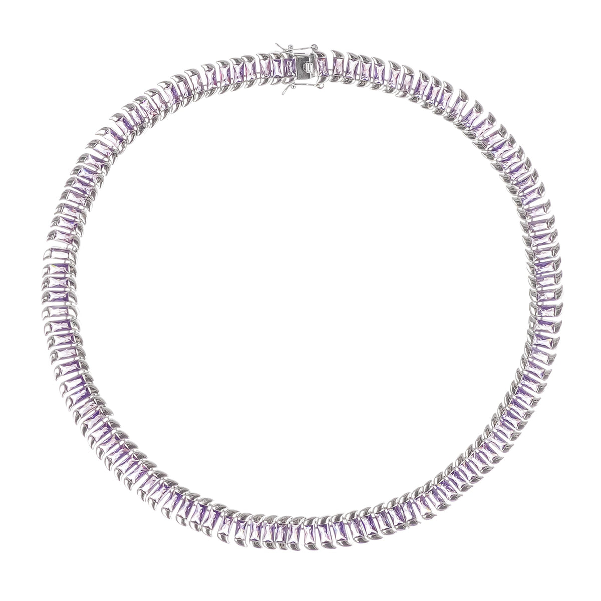 The Lilac Pavé Necklace