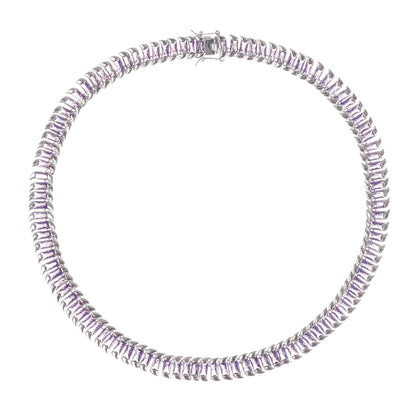 The Lilac Pavé Necklace
