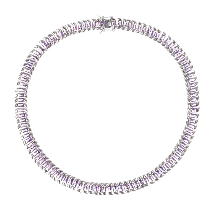 The Lilac Pavé Necklace