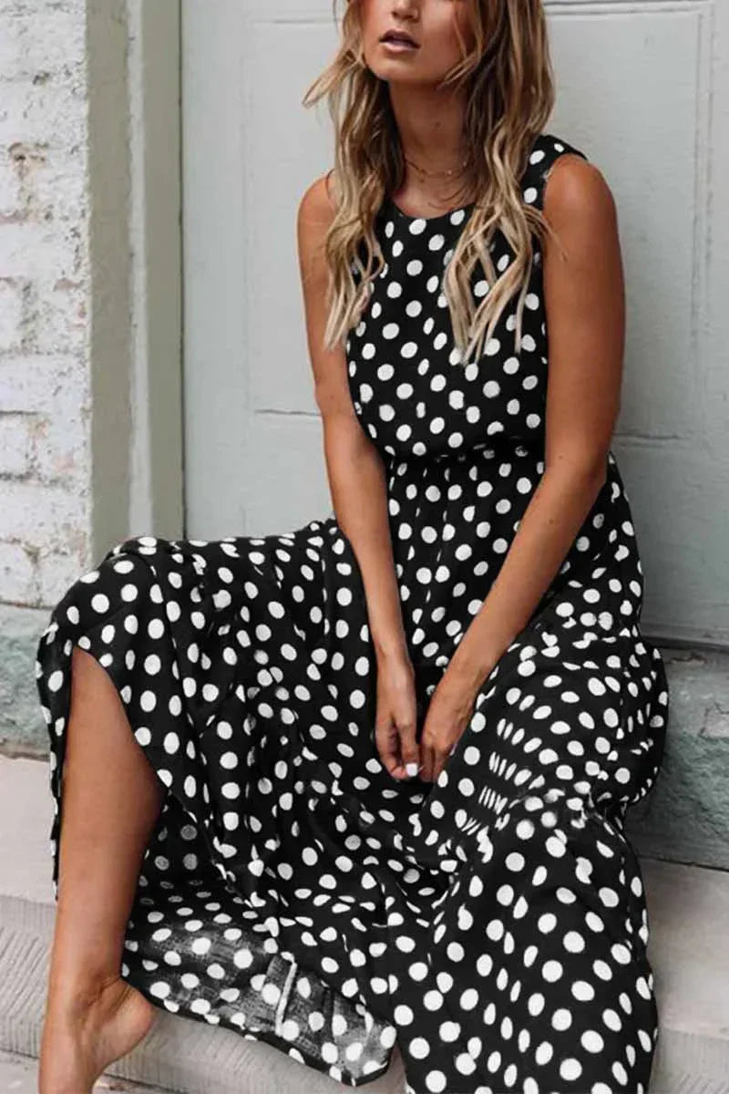 Patricia Retro Dress Polka Dot
