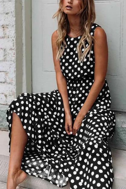 Patricia Retro Dress Polka Dot