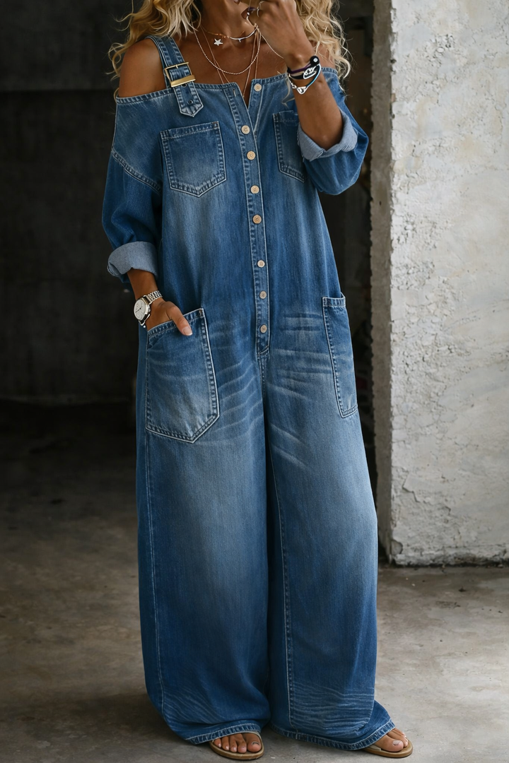 The Juniper Denim Jumpsuit