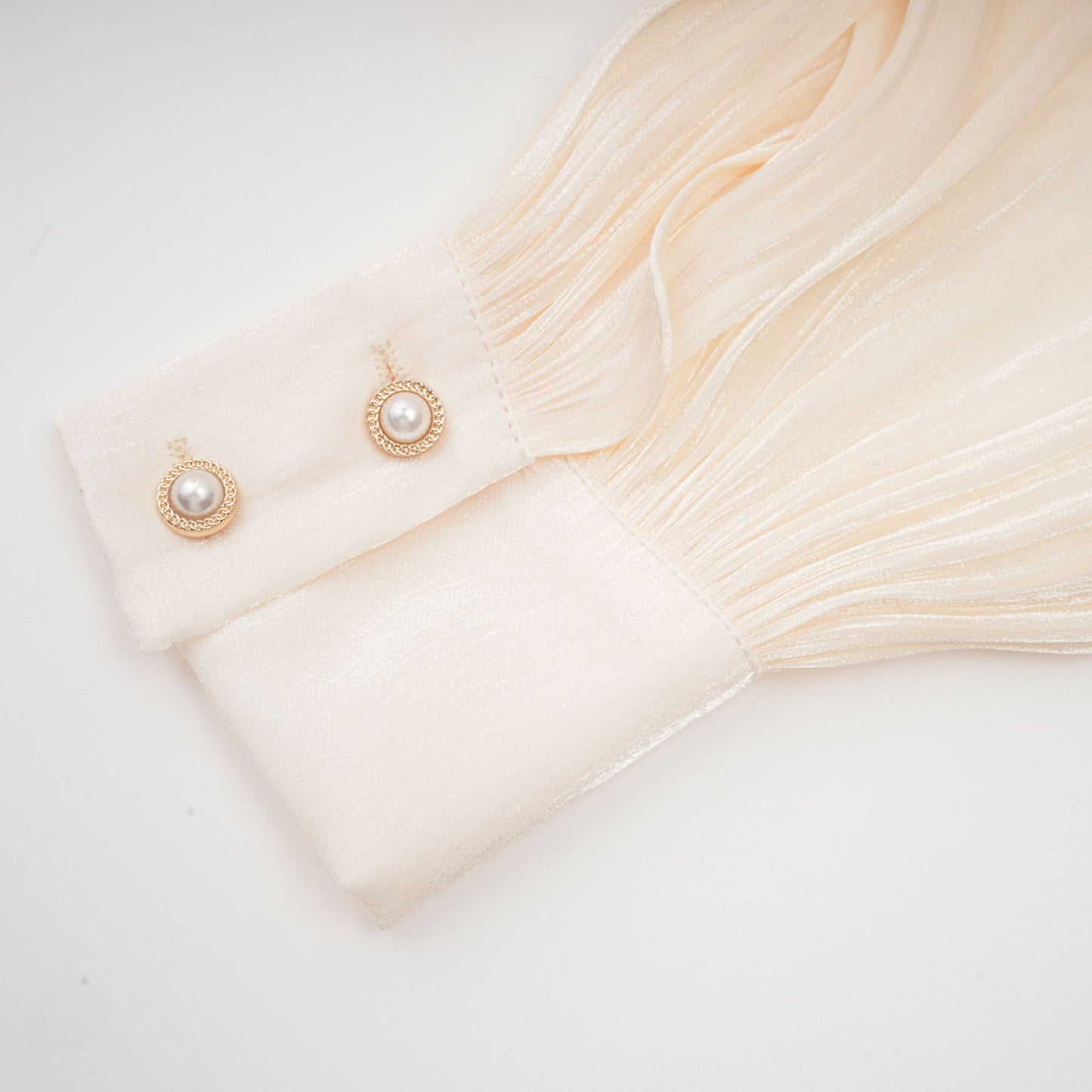 Isabel  Neutral Ruffled Mini Dress