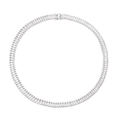 The Crystal Pavé Necklace