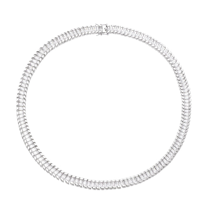 The Crystal Pavé Necklace