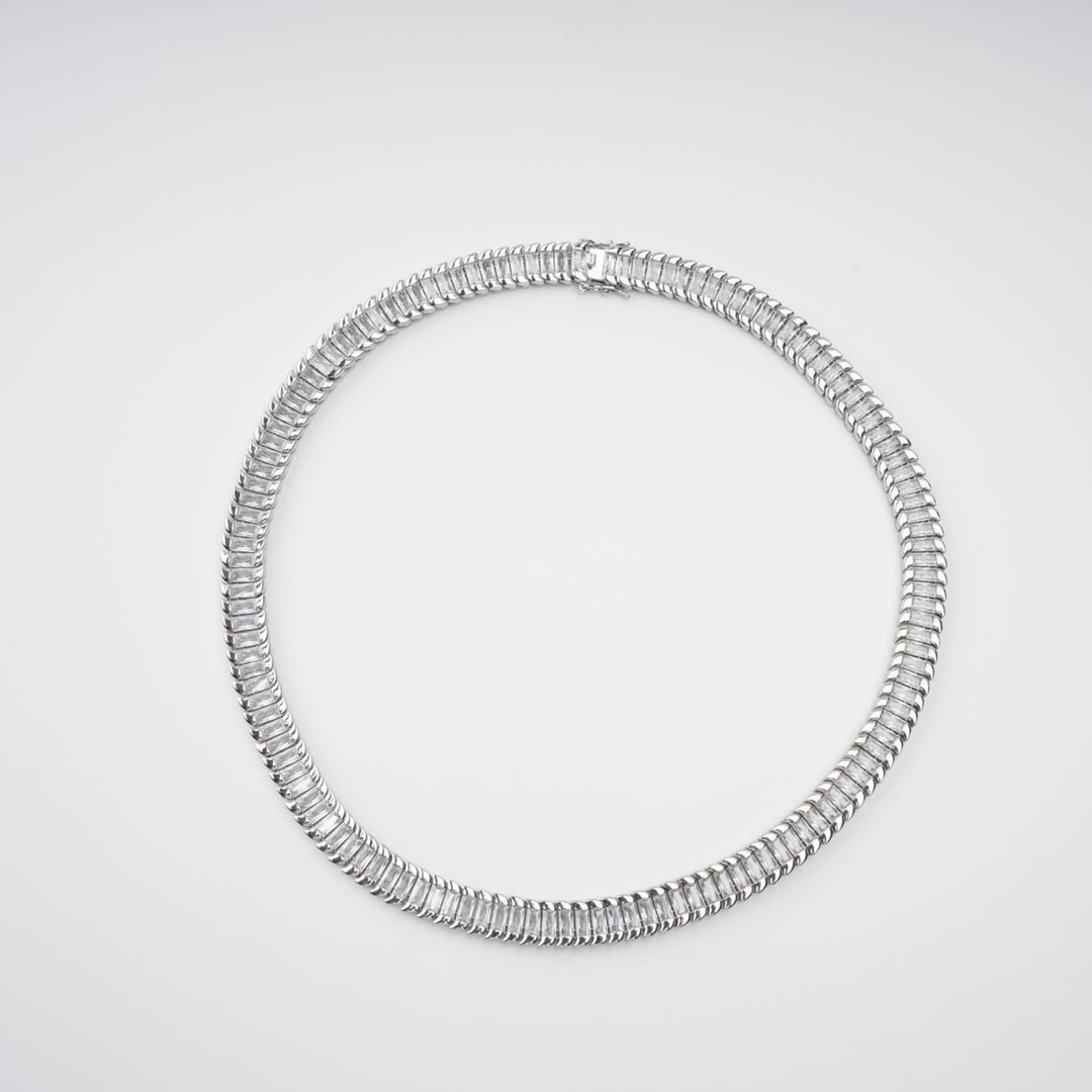 The Crystal Pavé Necklace