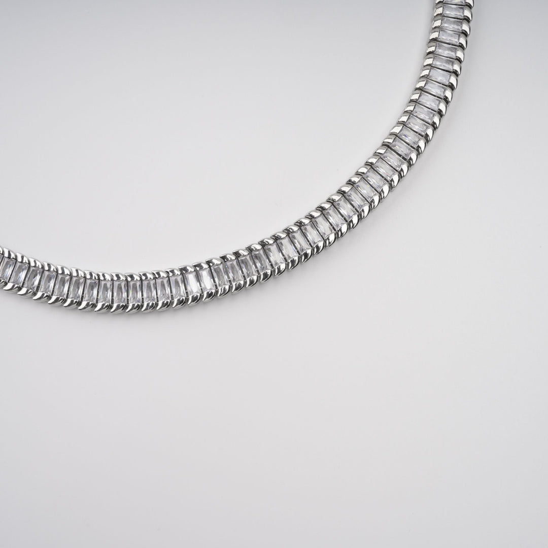 The Crystal Pavé Necklace
