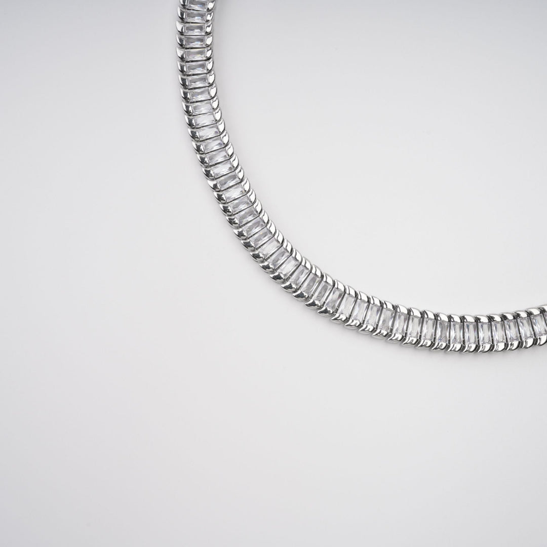 The Crystal Pavé Necklace