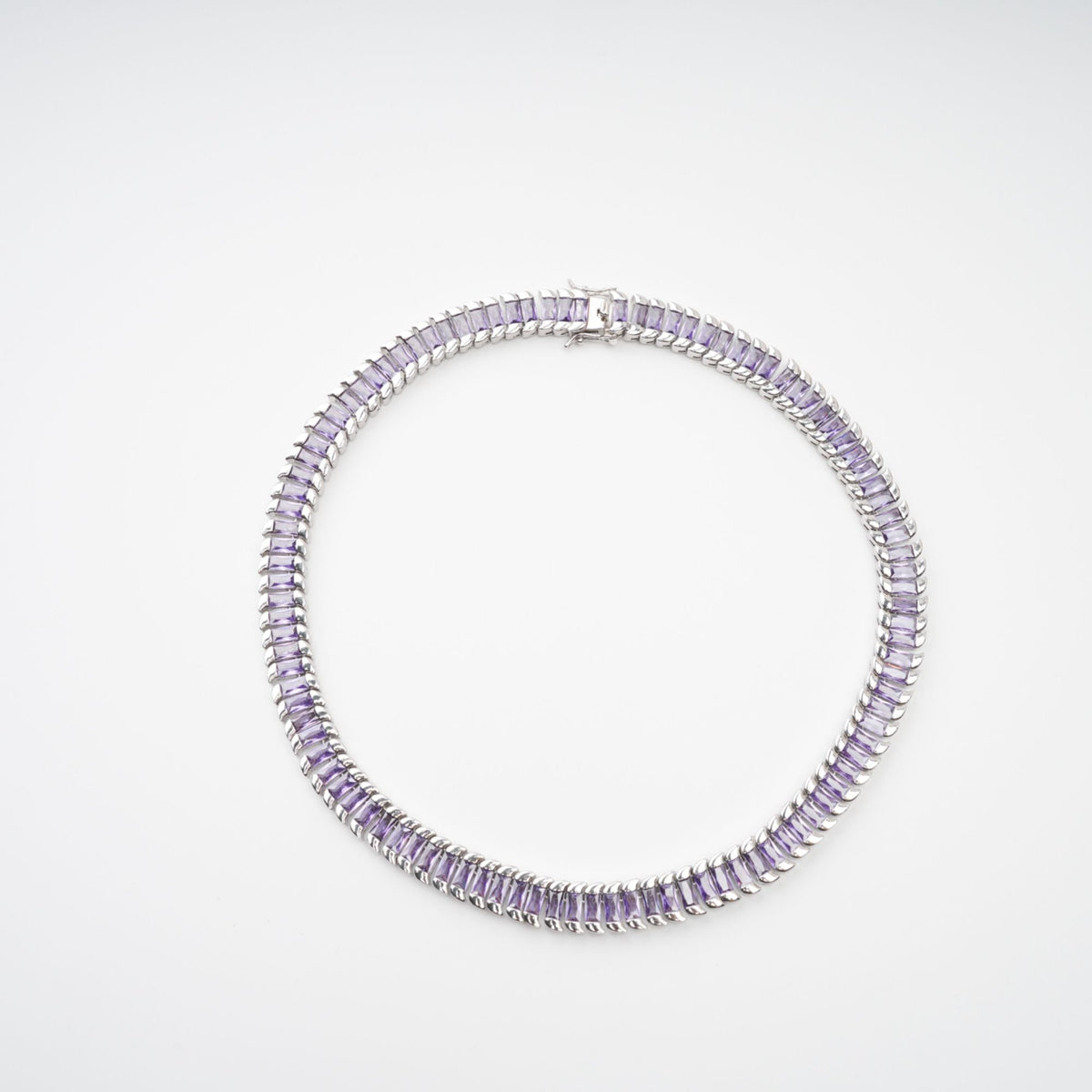 The Lilac Pavé Necklace