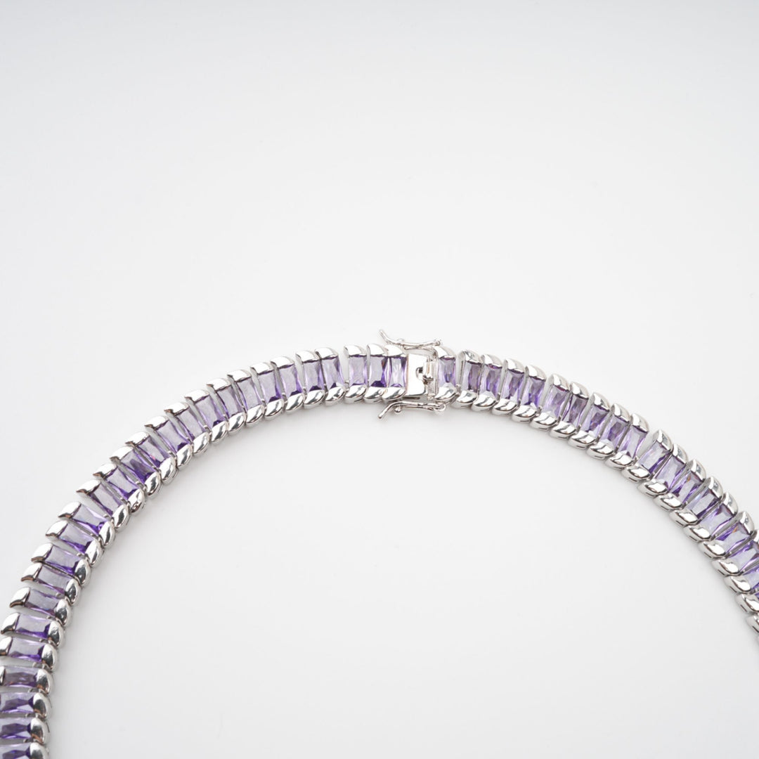 The Lilac Pavé Necklace