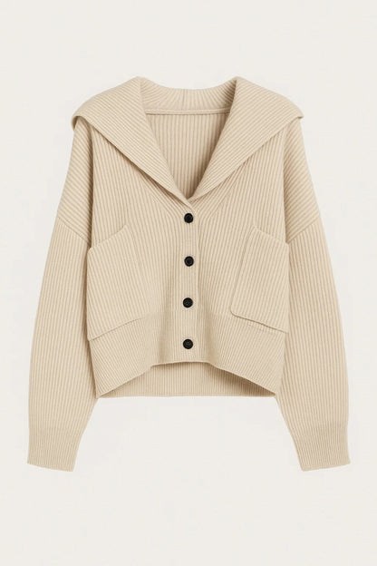 Emily Knit Cardigan with Patch Pockets