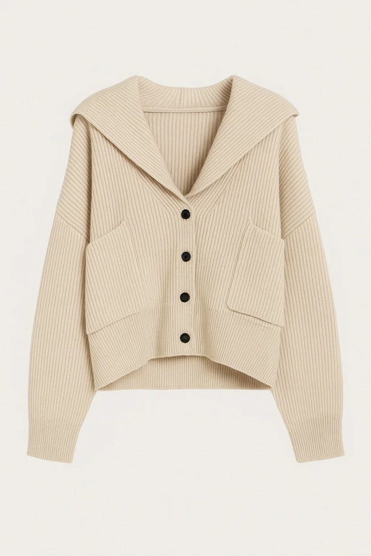 Emily Knit Cardigan with Patch Pockets