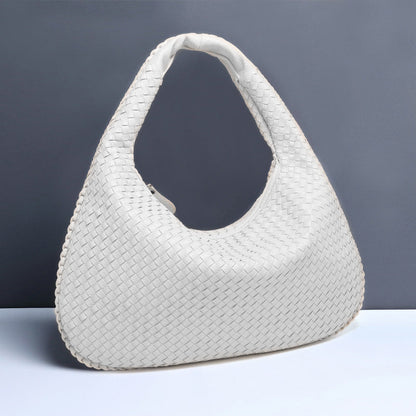 Lauren Woven Hobo Shoulder Bag
