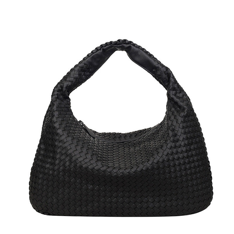 Lauren Woven Hobo Shoulder Bag