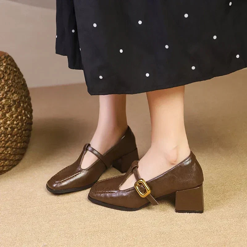 Jenifer Square Toe Shoes