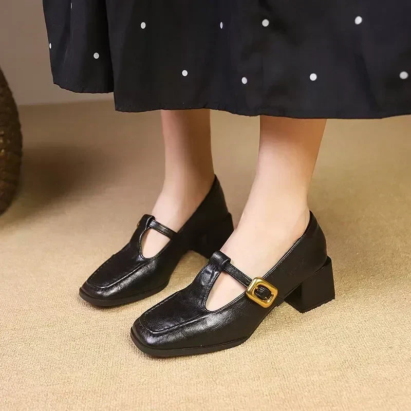 Jenifer Square Toe Shoes