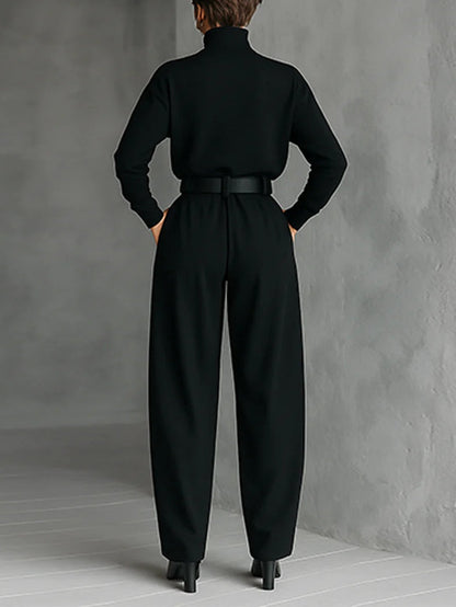 Gabriele Turtleneck Two-Piece Set