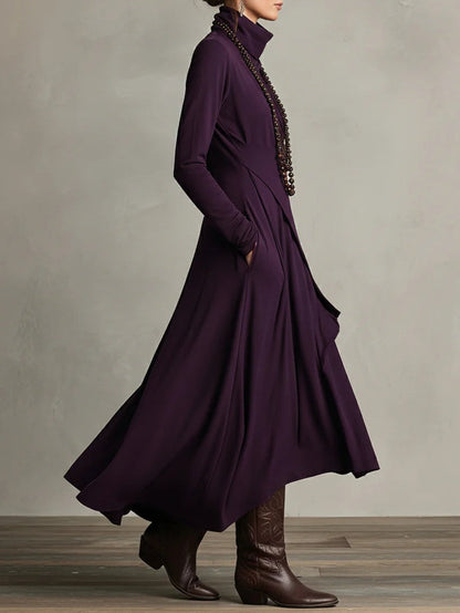Isabella Turtleneck Maxi Dress