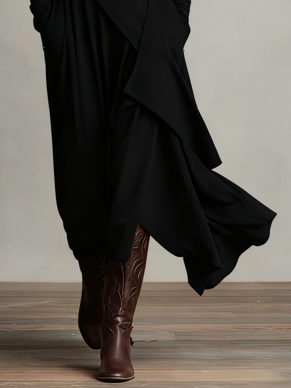 Isabella Turtleneck Maxi Dress